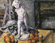 Paul Cezanne God of Love plaster figure likely still life Germany oil painting artist